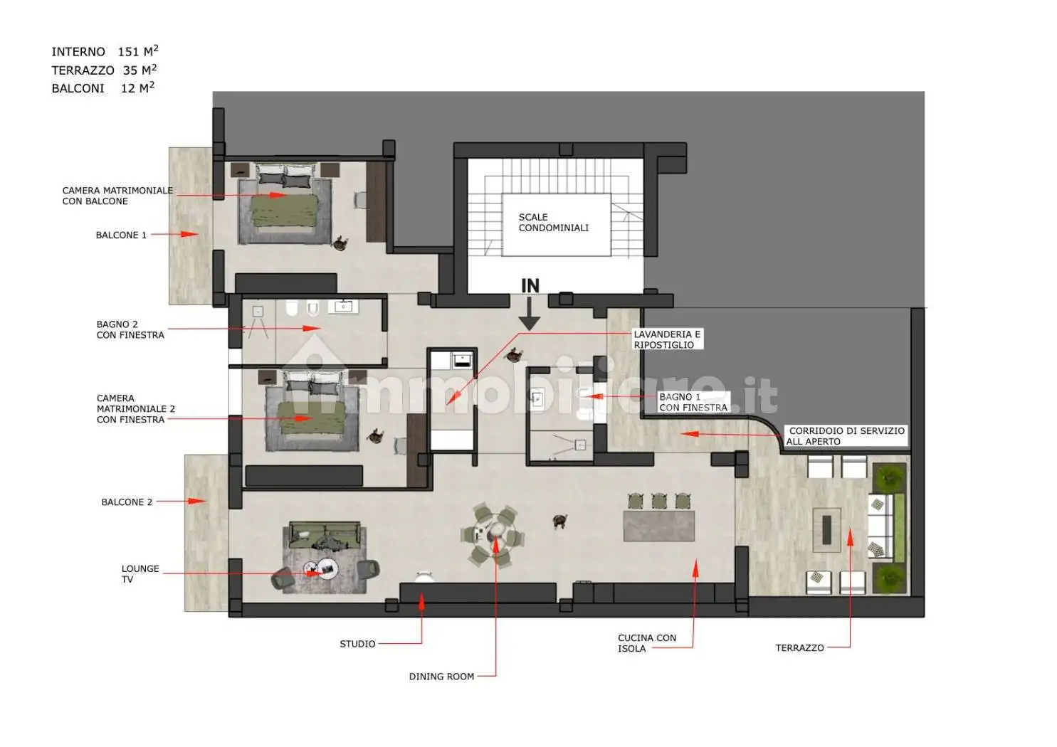 Appartamento in vendita a Lecce