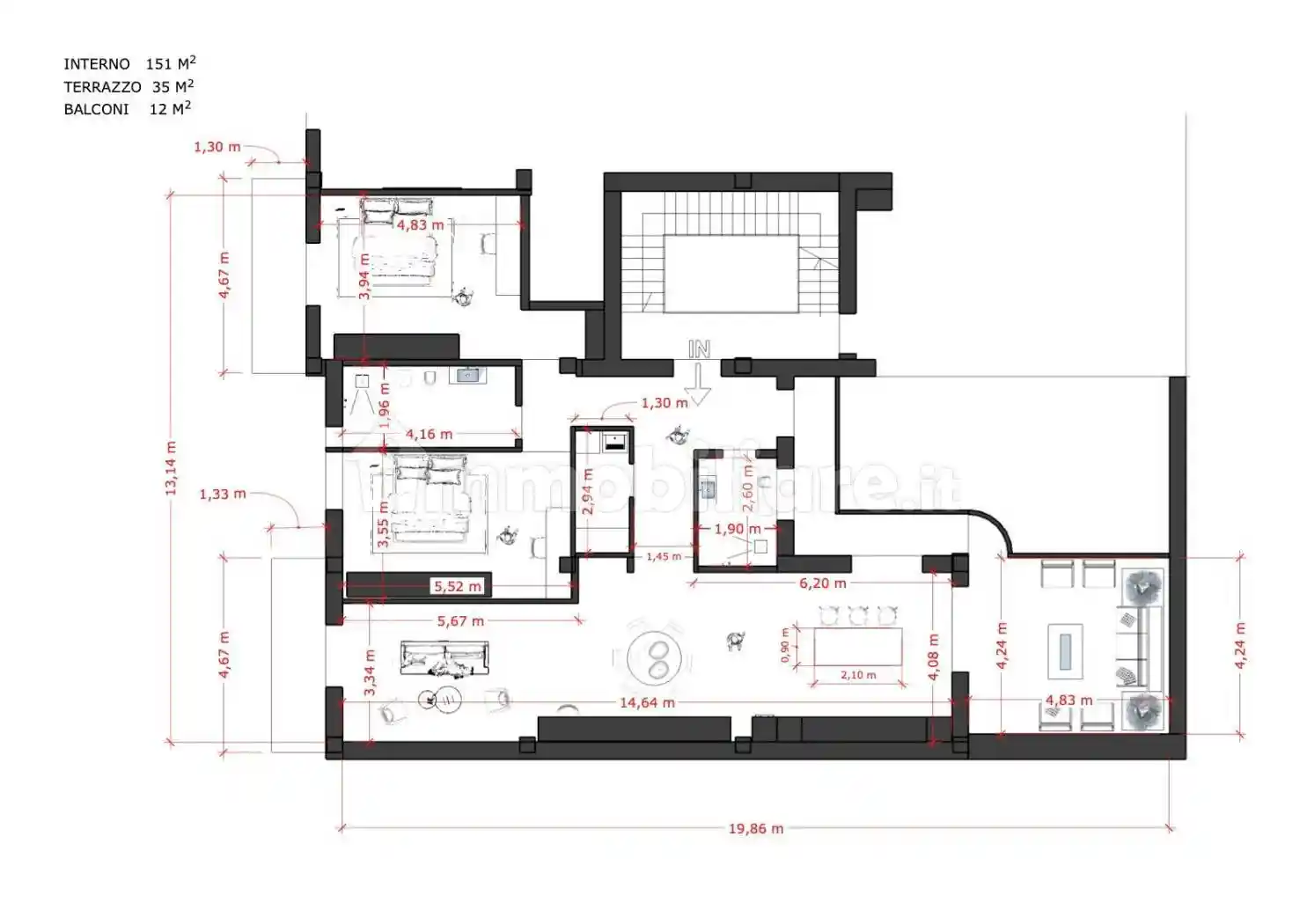 Trilocale via Giuseppe Zanardelli 66, Mazzini, Lecce - foto 3