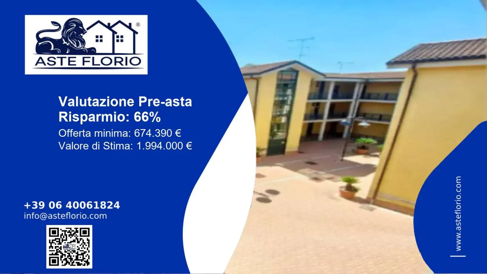 Palazzo - Stabile in asta a Fiumicino