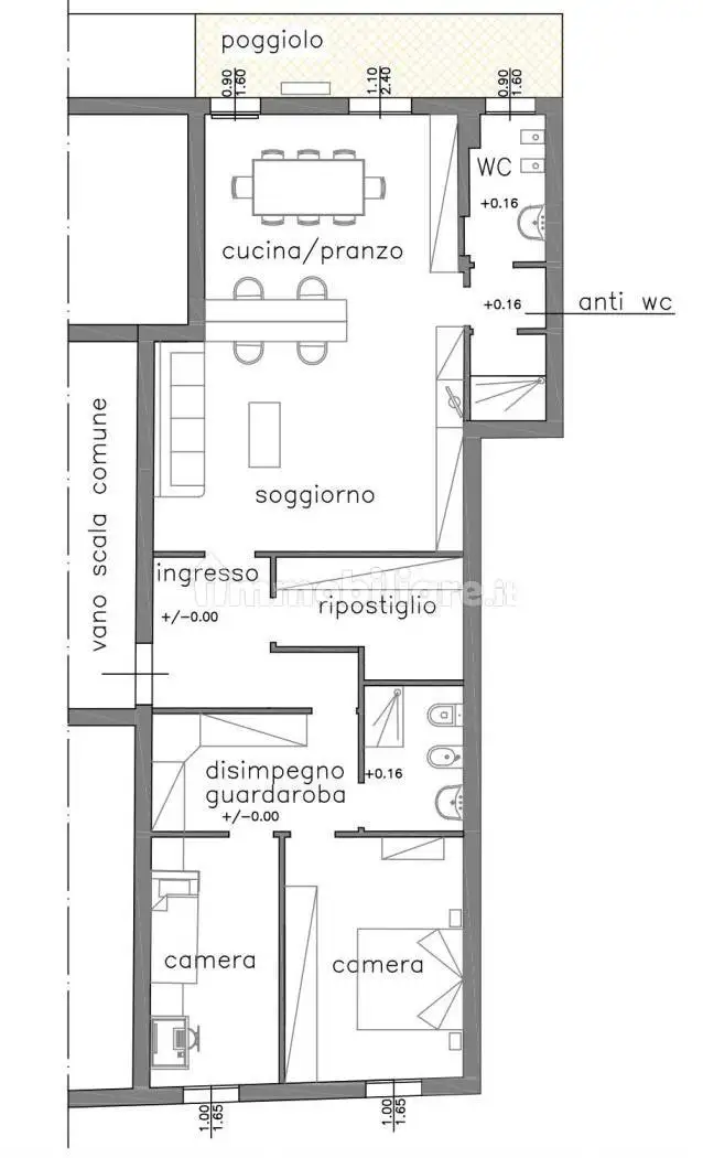 Appartamento in vendita a Bovolenta