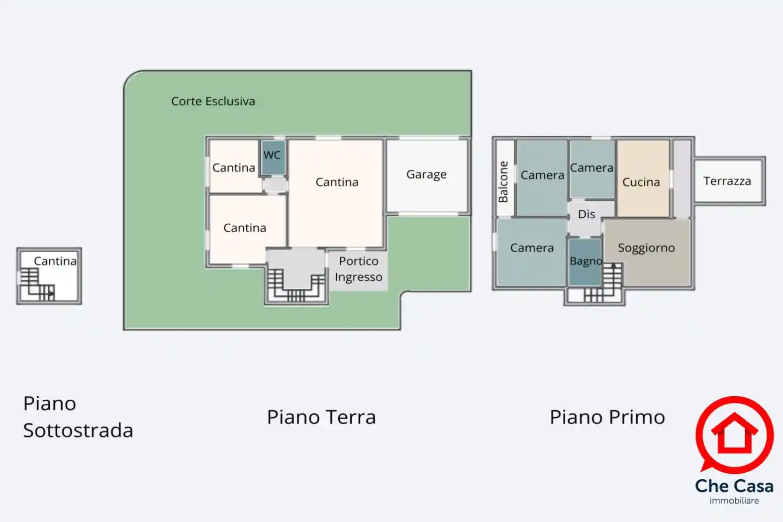 Villa a schiera via Fratelli Latini 107, San Giorgio - Pioppa, Cesena - foto 2
