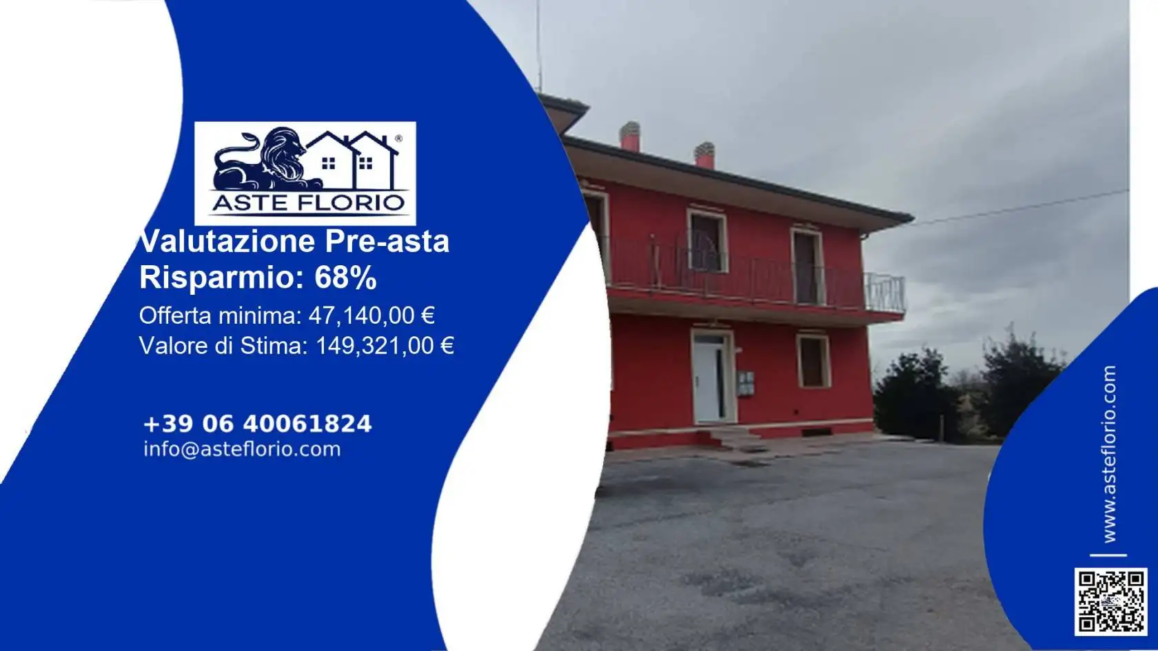 Appartamento in asta a San Costanzo