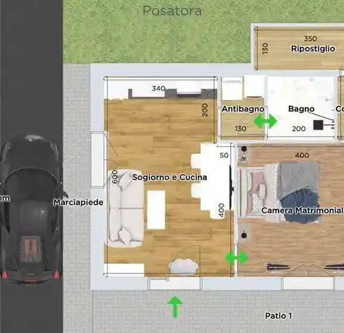 Bilocale via Posatora, Posatora, Ancona - foto 3
