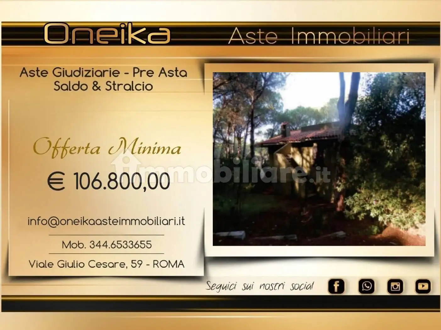 Villa in asta a Narbolia