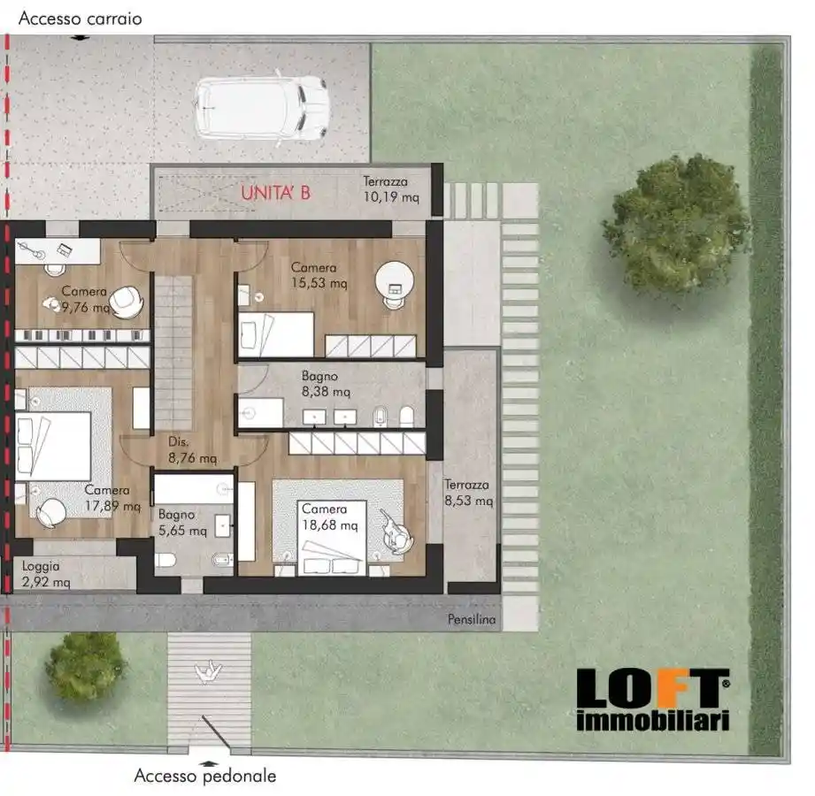 Terratetto plurifamiliare via Augurello, Crocifisso - Ponte Quattro Martiri, Padova - foto 5