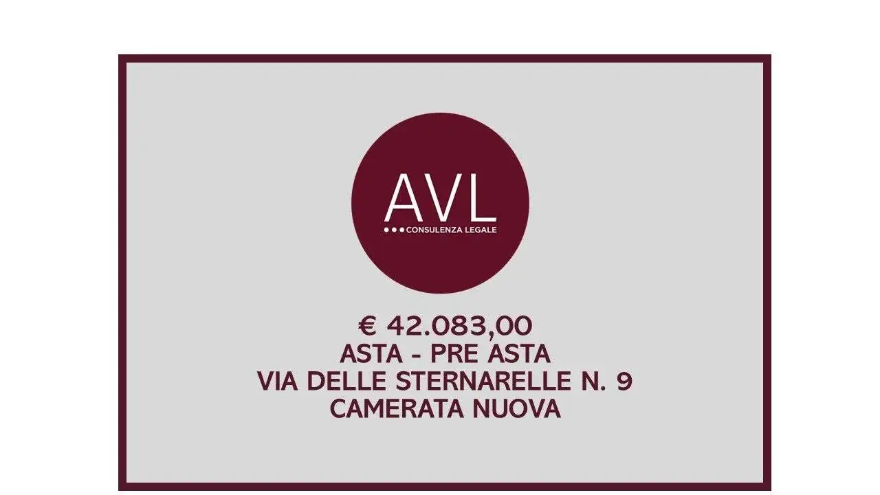 Villa in asta a Camerata Nuova