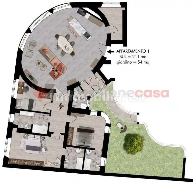 Quadrilocale piazza d'ancona, 1, San Francesco, Pisa - foto 2