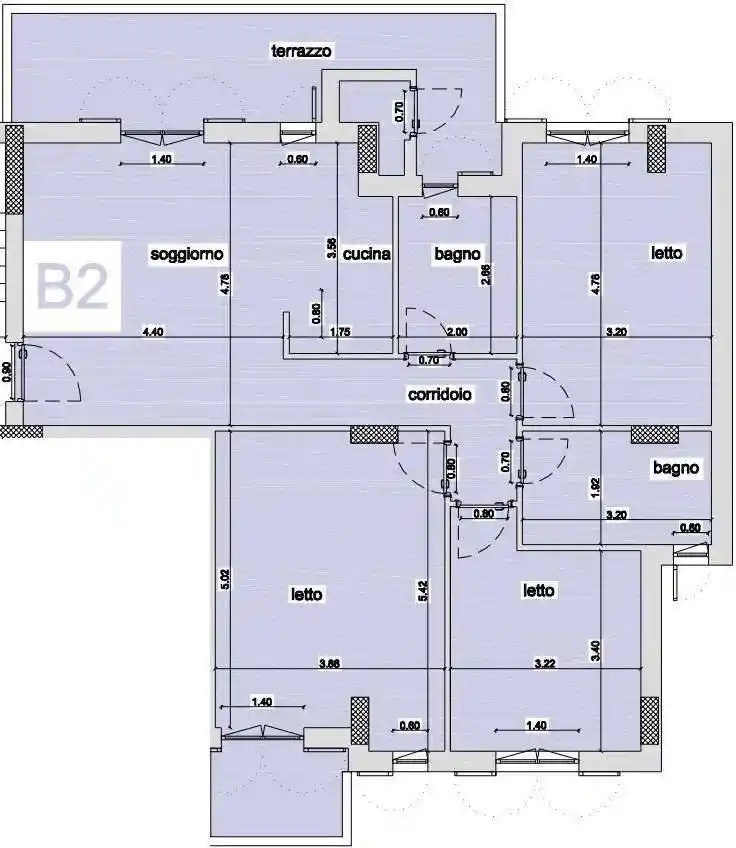 Trilocale via Pasquale Centore, Coluonni, La Vipera, Benevento - foto 5