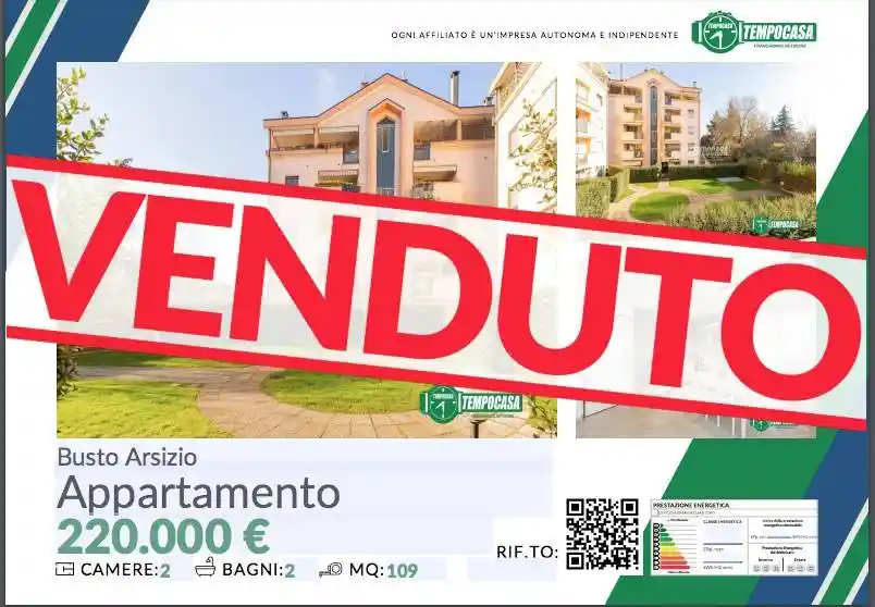 Appartamento in vendita a Busto Arsizio