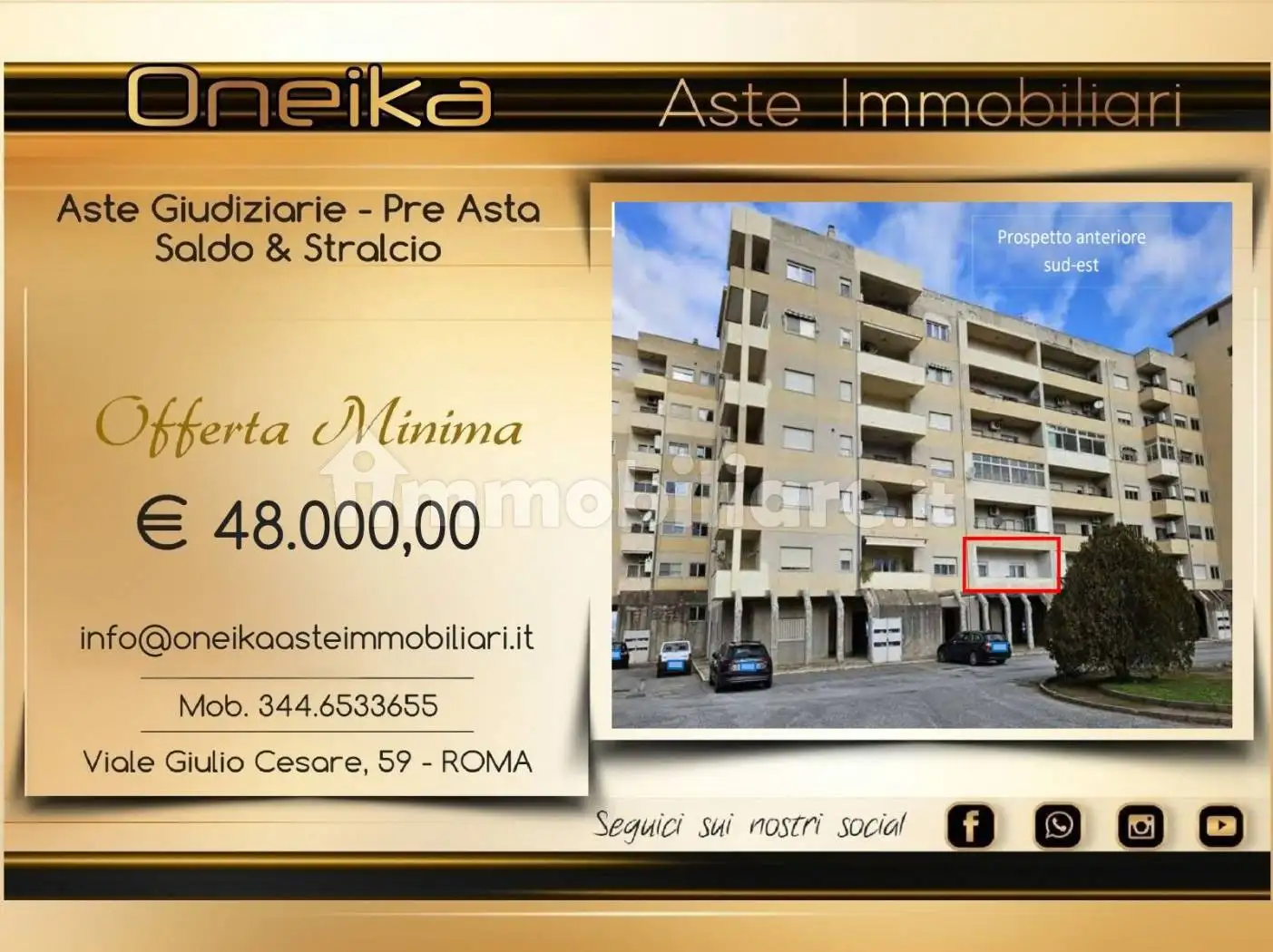 Appartamento in asta a Reggio Calabria