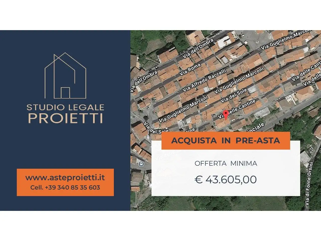 Appartamento in asta a Monteflavio