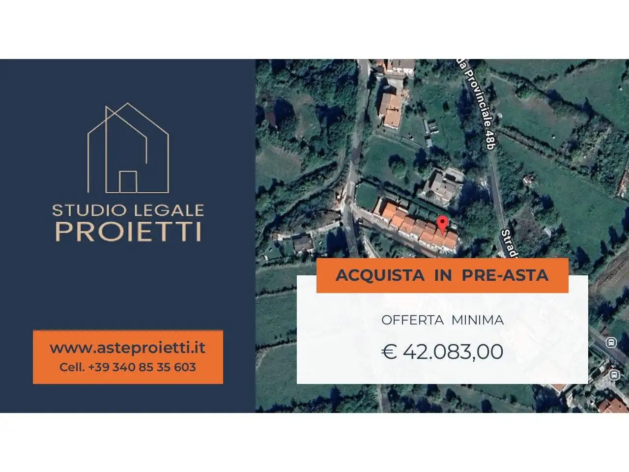 Villa in asta a Camerata Nuova