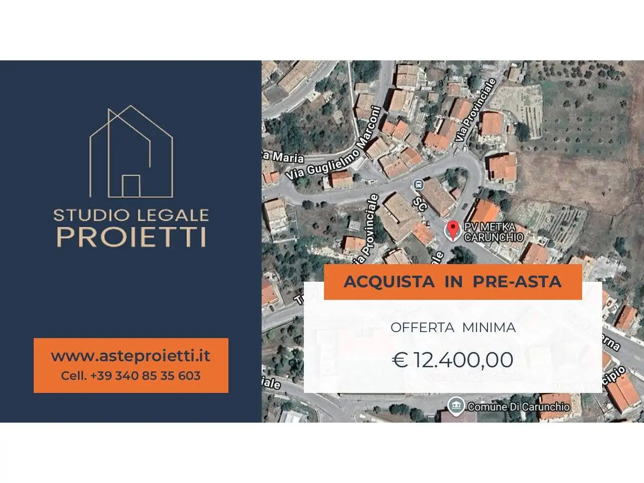 Appartamento in asta a Carunchio