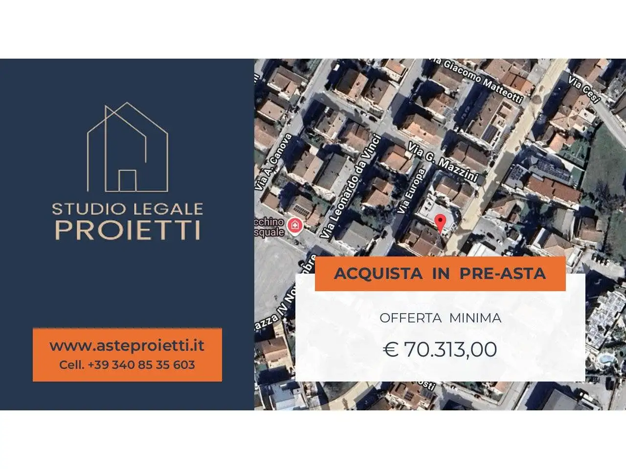 Appartamento in asta a Penna Sant'Andrea