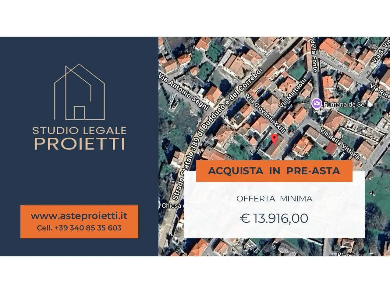 Appartamento in asta a Alà dei Sardi