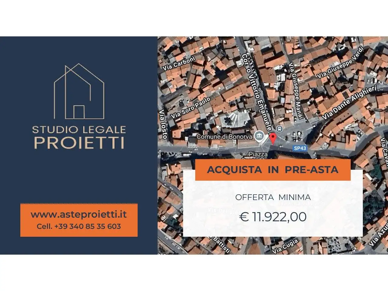Appartamento in asta a Bonorva