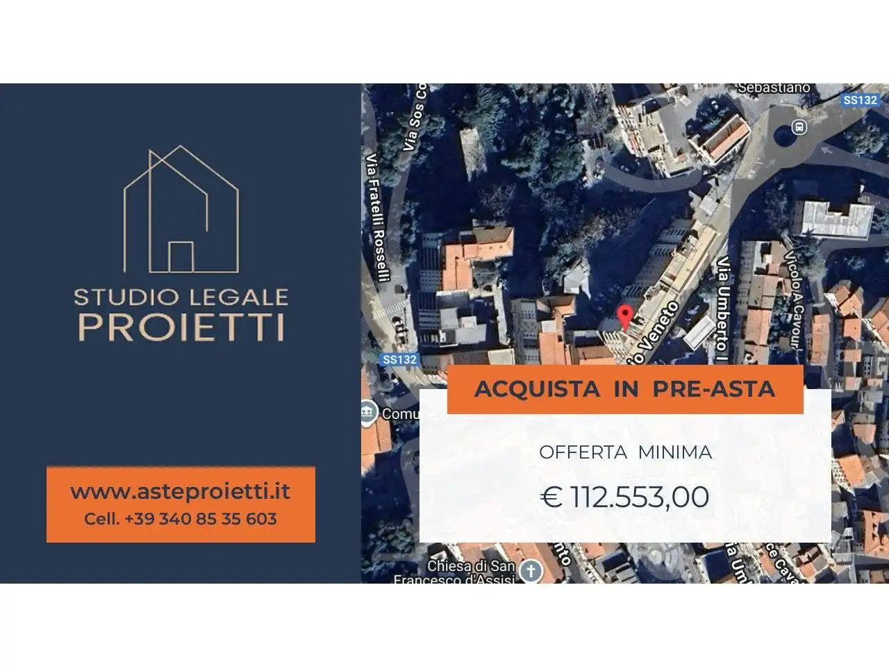 Appartamento in asta a Ozieri