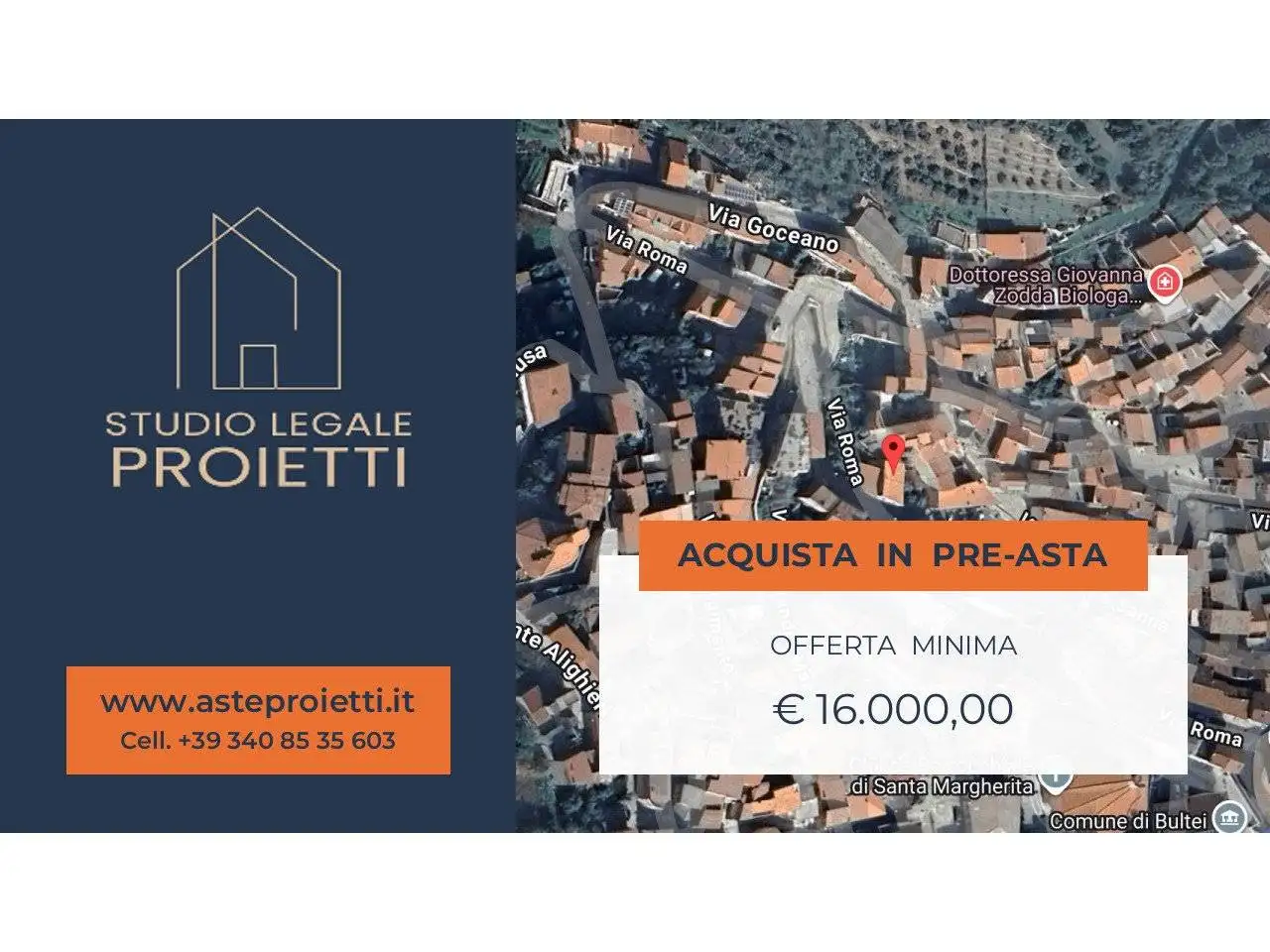 Appartamento in asta a Bultei