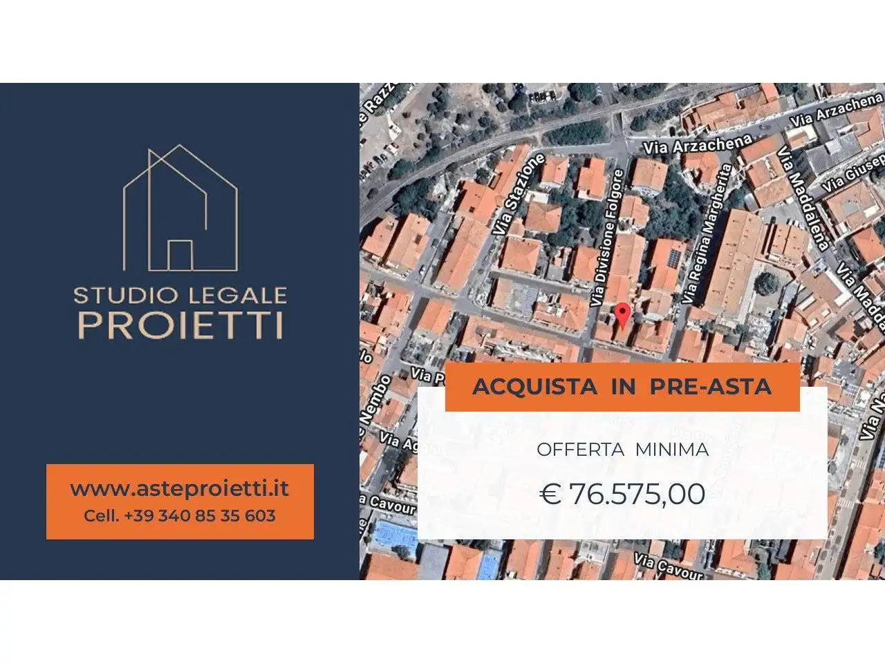 Appartamento in asta a Palau