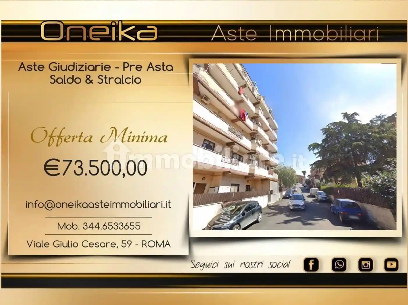 Appartamento in vendita a Roma