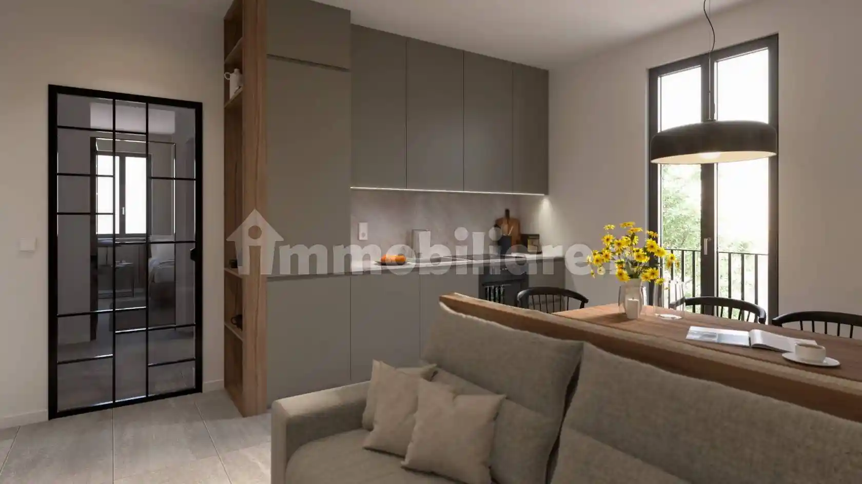 Monolocale via Dante Alighieri 11, Centro, Cogliate - foto 2