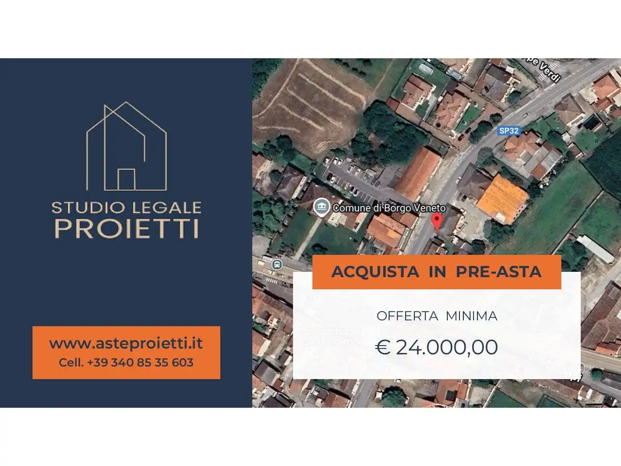 Appartamento in asta a Borgo Veneto