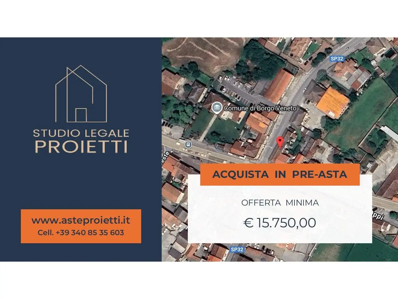 Appartamento in asta a Borgo Veneto