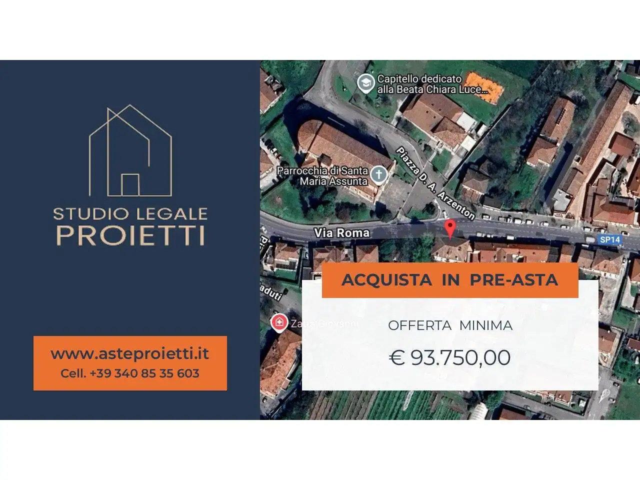 Appartamento in asta a Arre