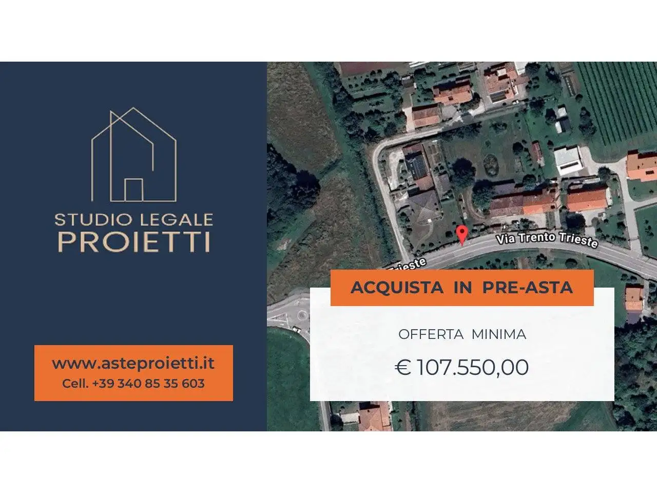 Villa in asta a Roncade