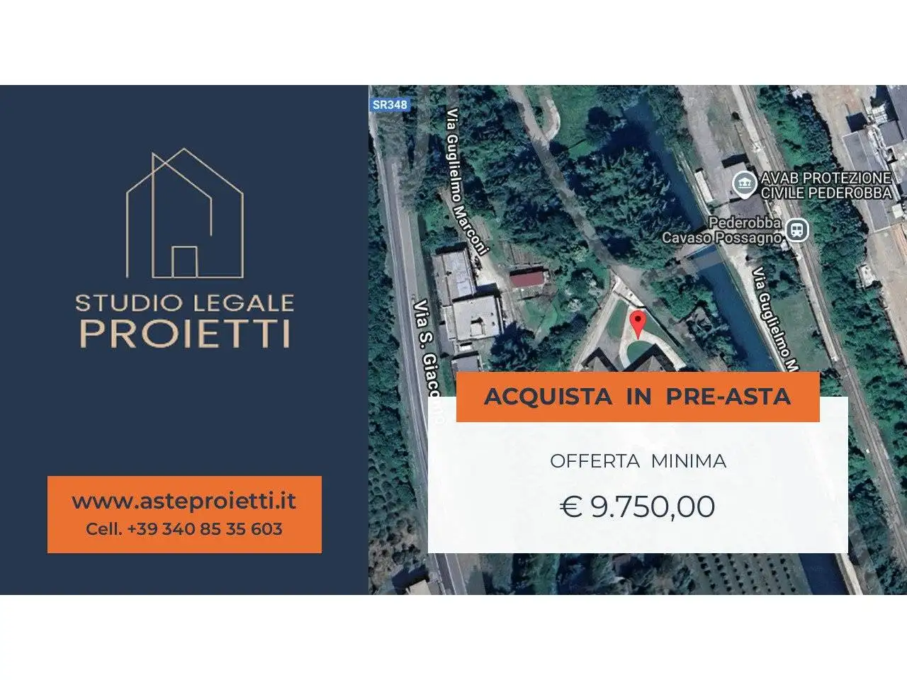 Appartamento in asta a Pederobba