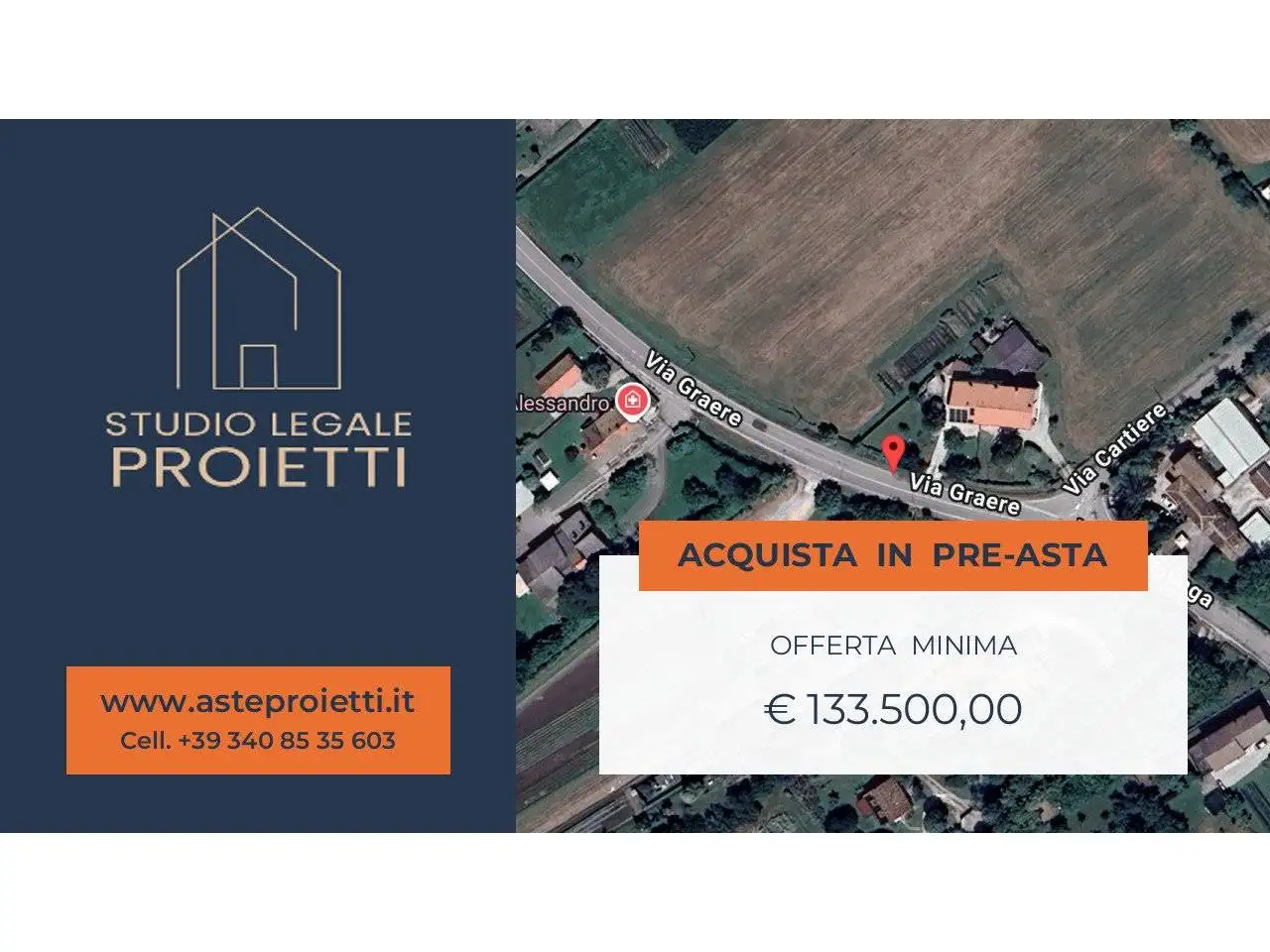 Appartamento in asta a Carbonera