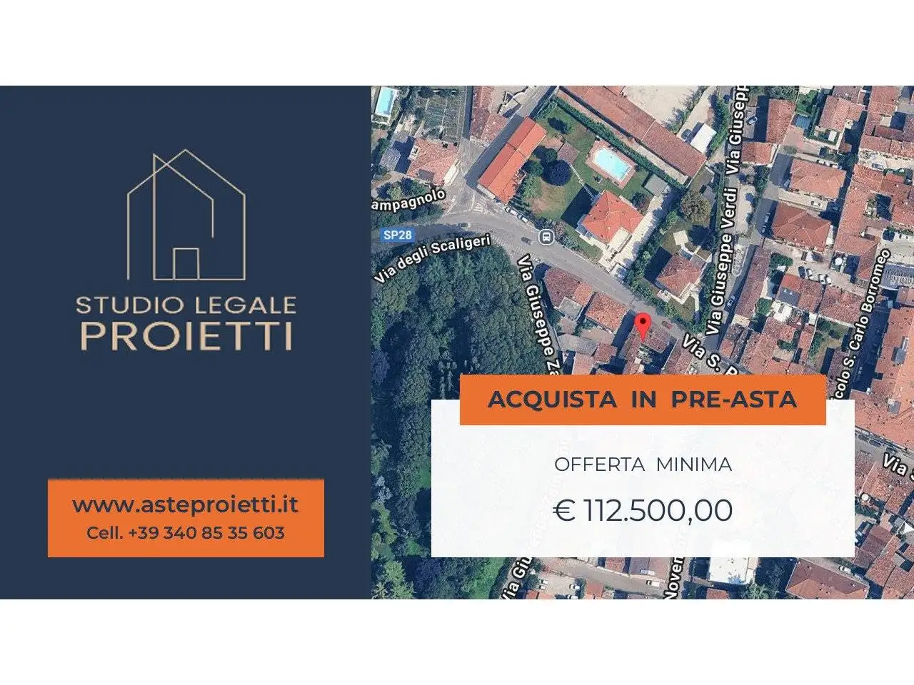 Appartamento in asta a Valeggio sul Mincio