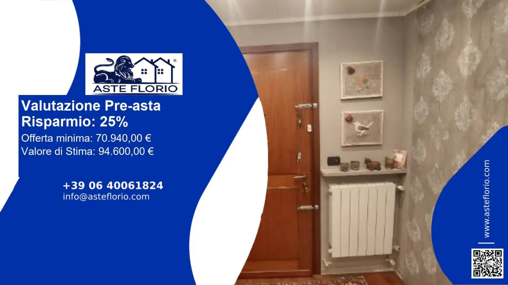 Appartamento in asta a Luvinate