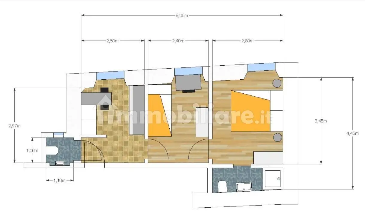 Appartamento in affitto a Trieste
