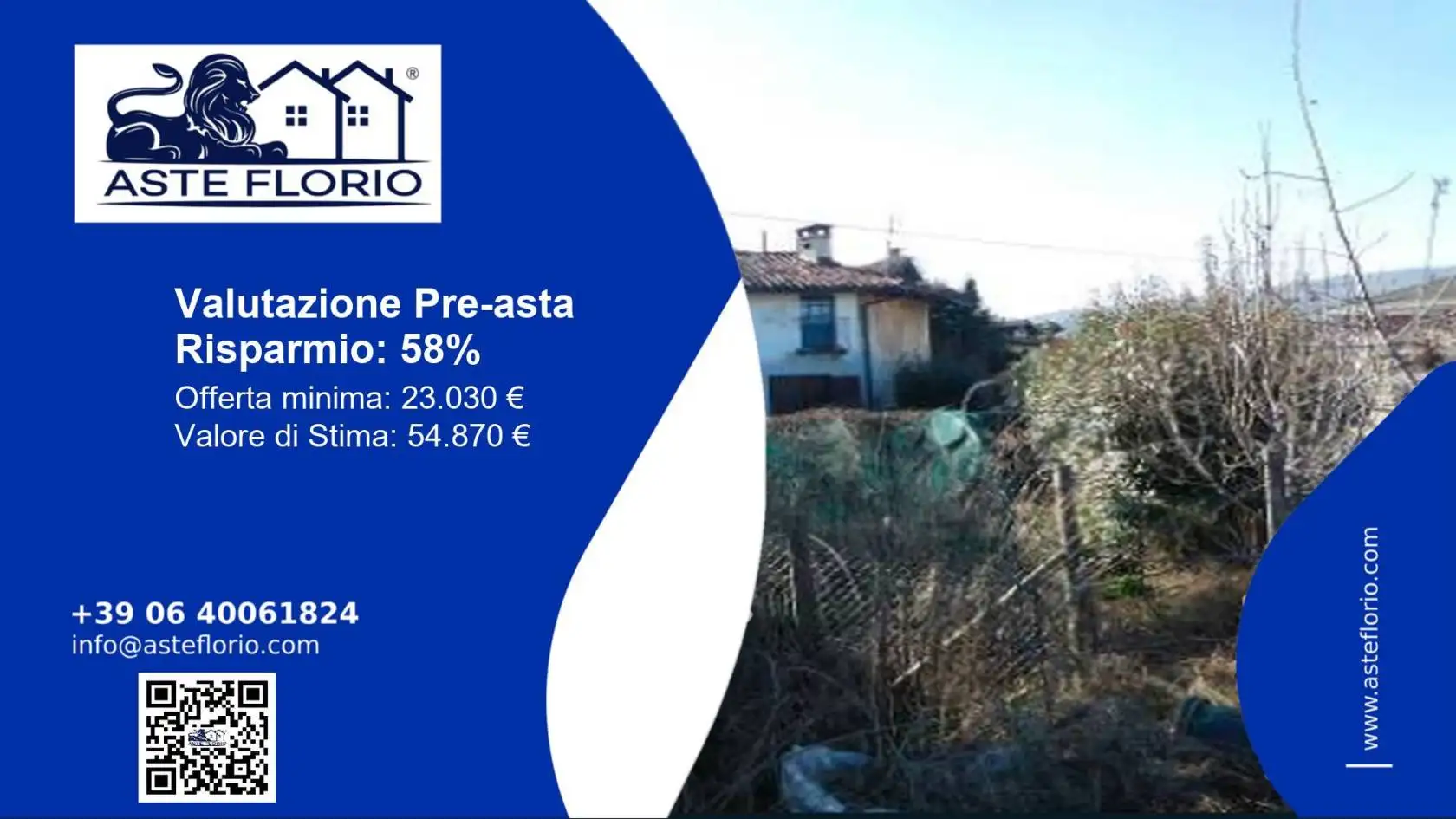 Appartamento in asta a Busca