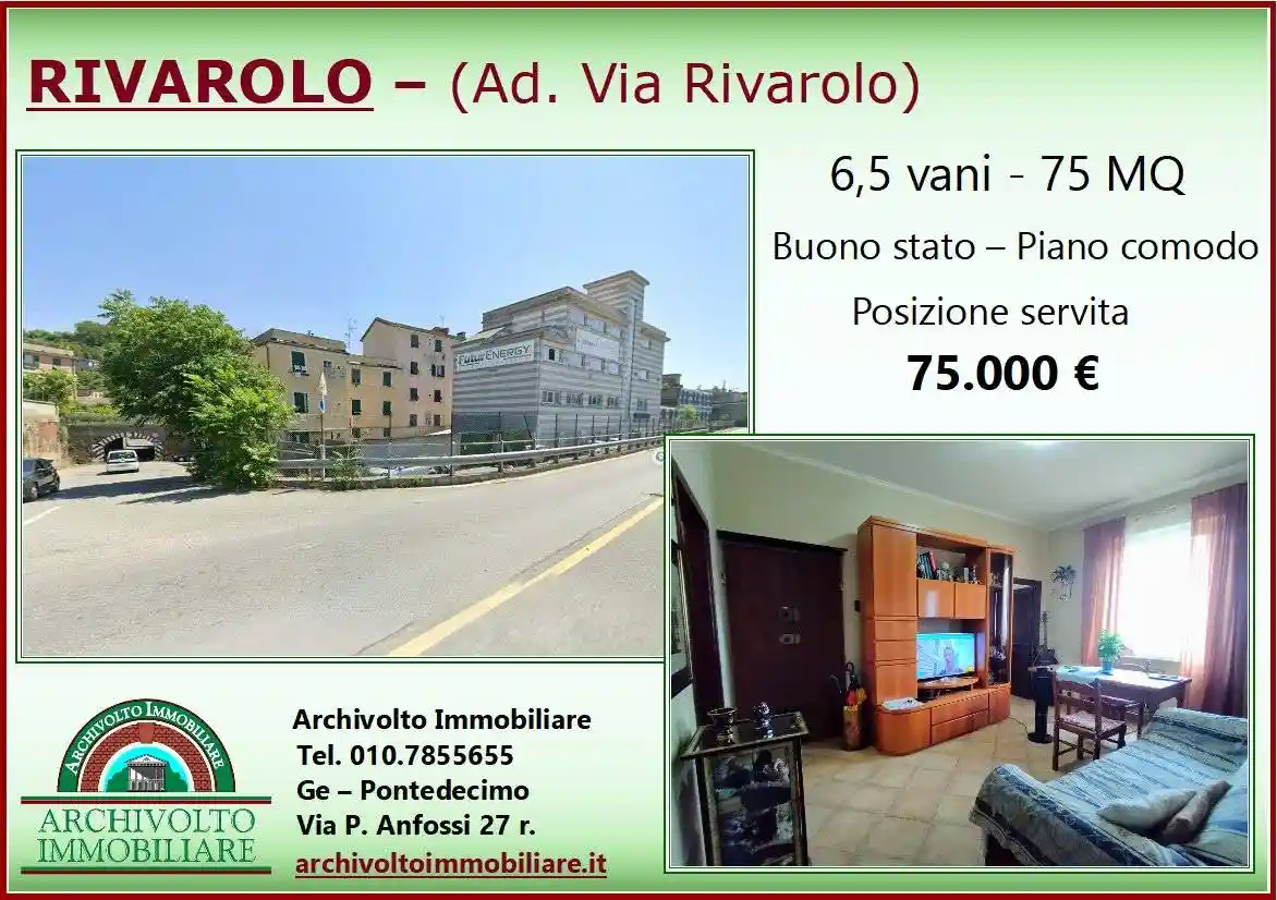 Appartamento in vendita a Genova