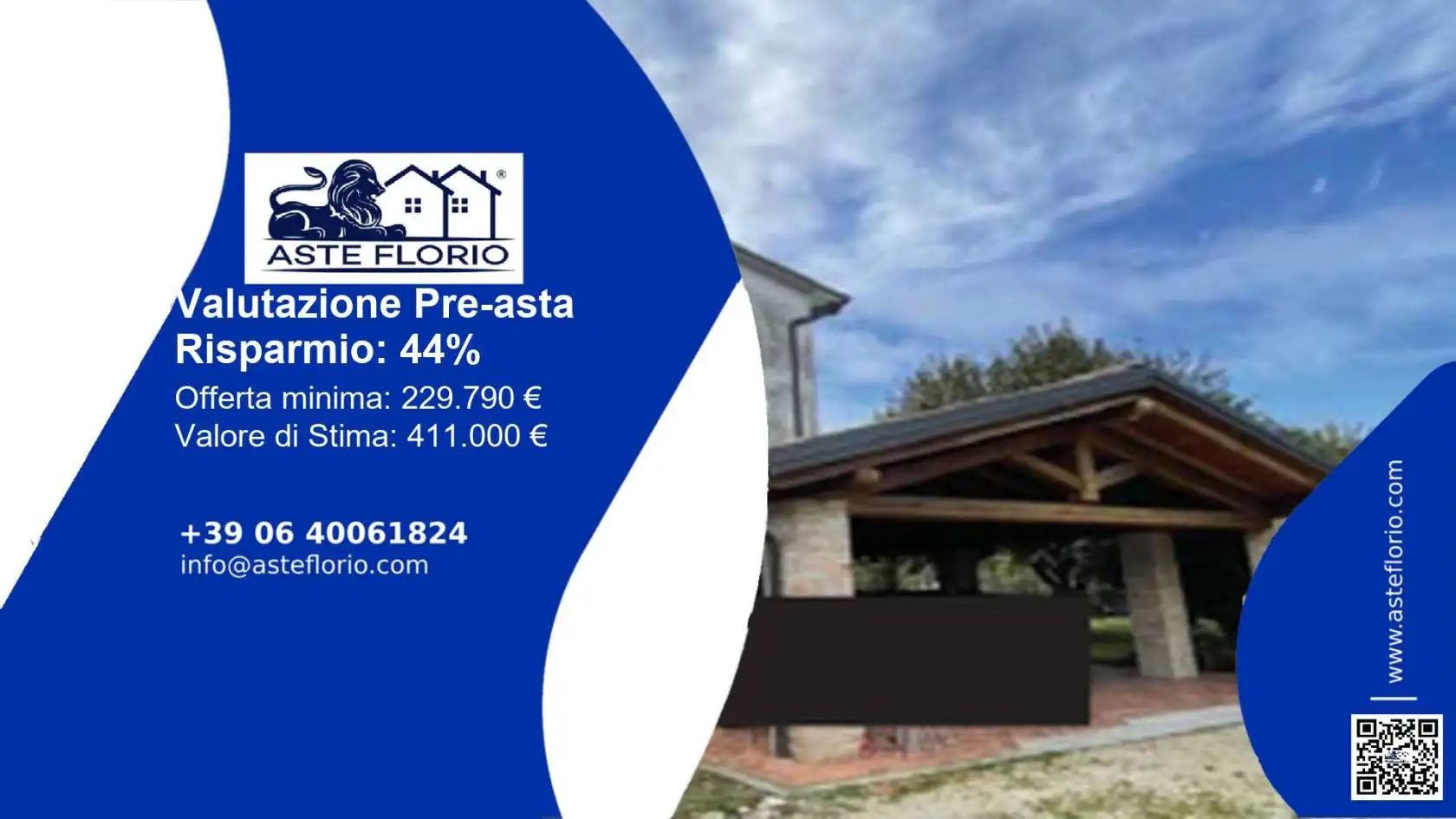 Villa in asta a Santa Lucia di Piave