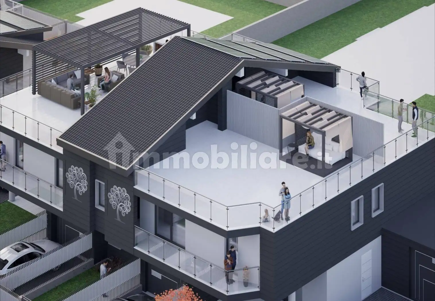 Attico via 4 Novembre 19, Semicentro, Vinovo - foto 5