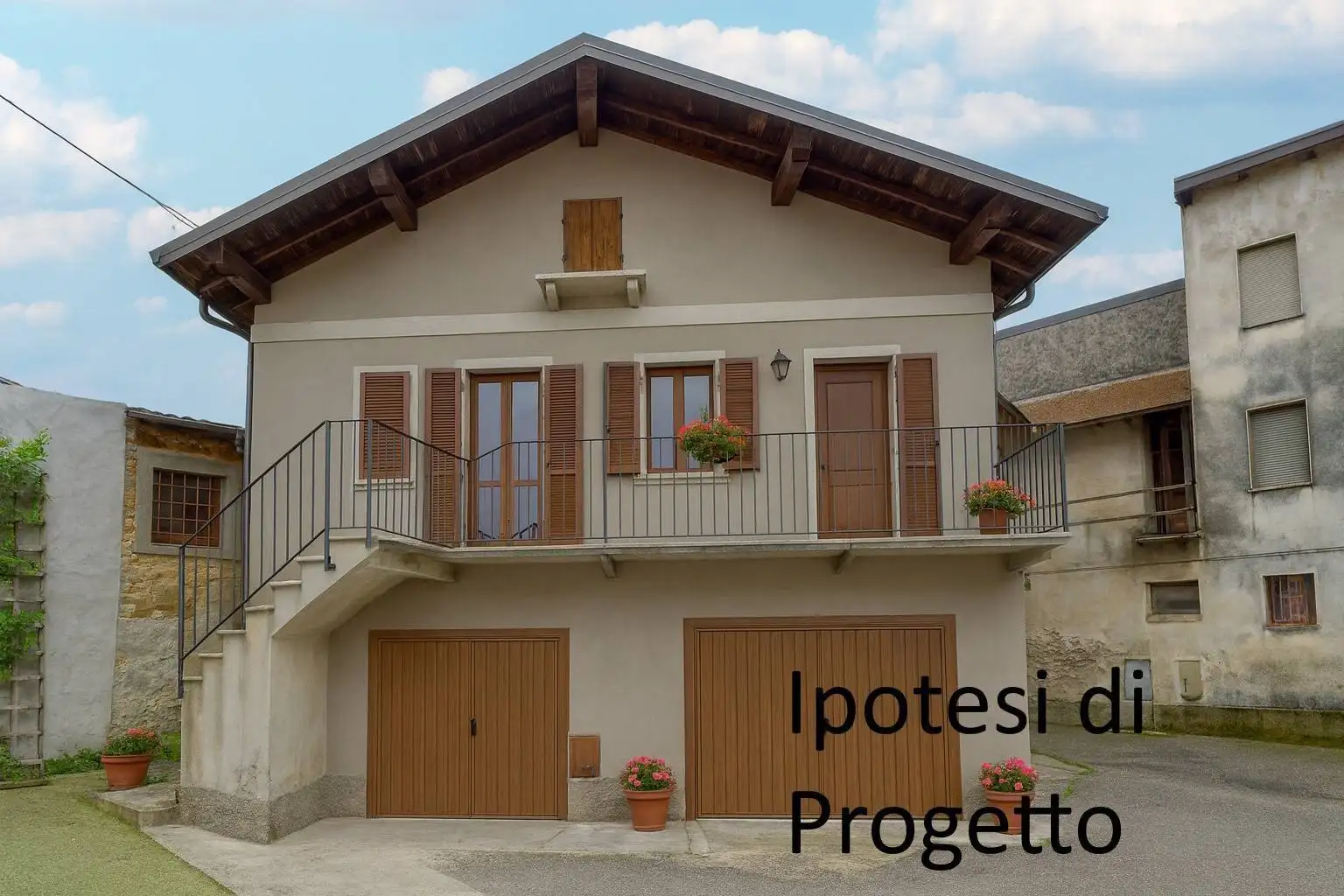 Terratetto unifamiliare via Garibaldi, Caronno Varesino - foto 2