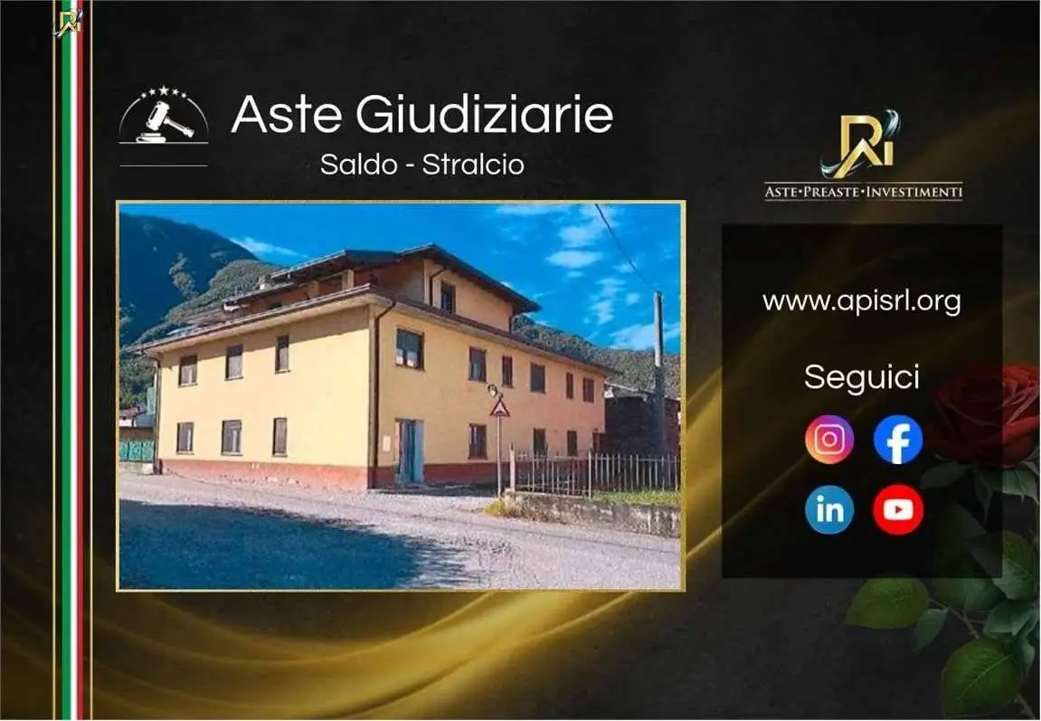 Appartamento in asta a Piantedo