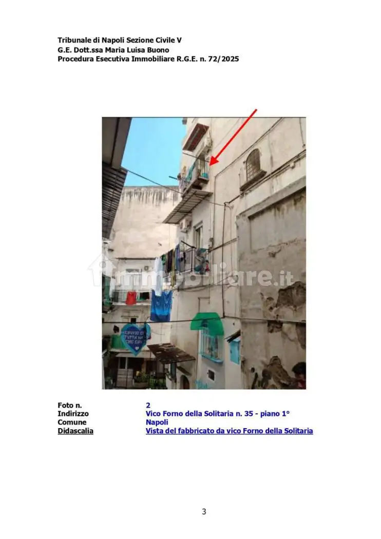 Appartamento in asta a Napoli