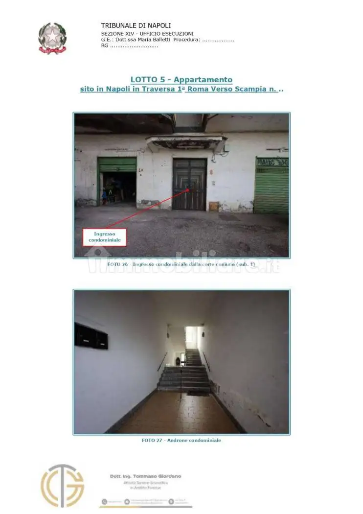 Appartamento in asta a Napoli