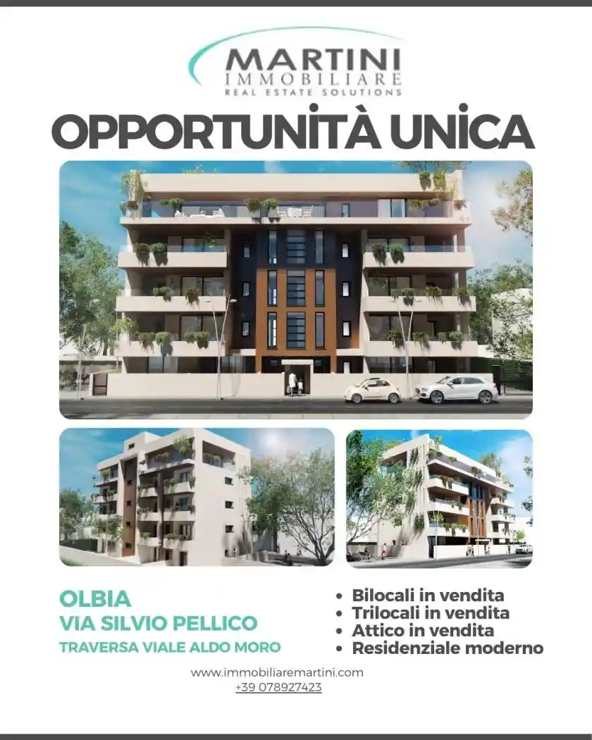 Appartamento in vendita a Olbia