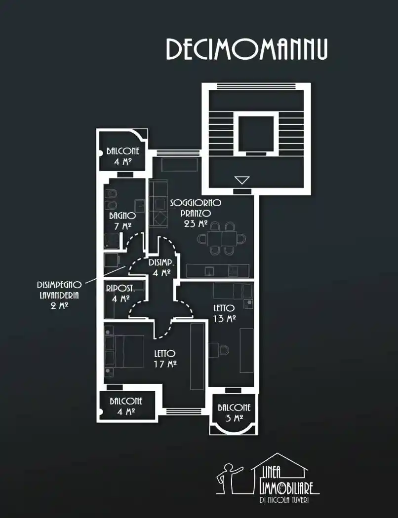 Trilocale vicolo Quarto San Giacomo 12, Decimomannu - foto 2