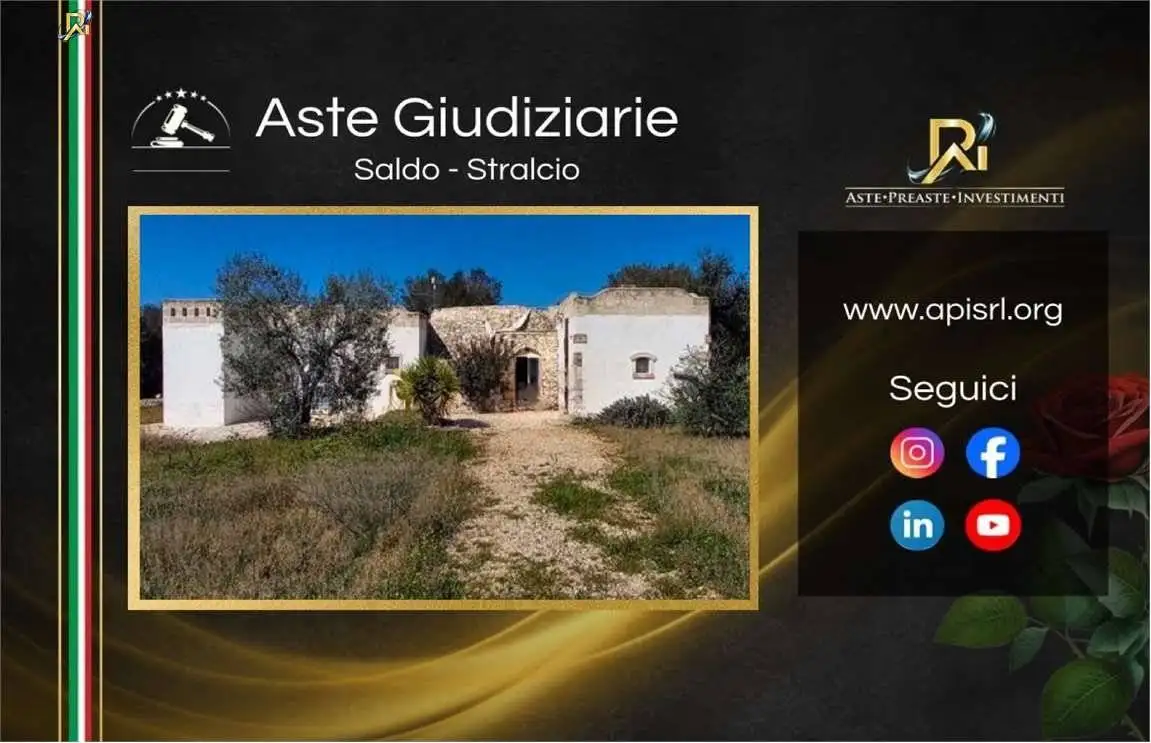 Villa in asta a Ostuni
