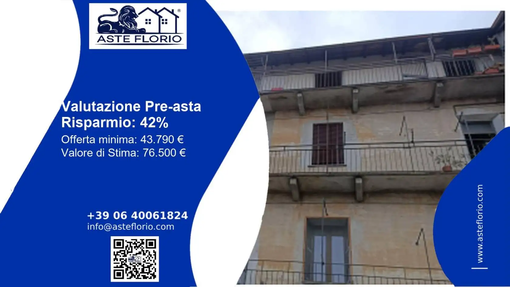 Appartamento in asta a Varano Borghi