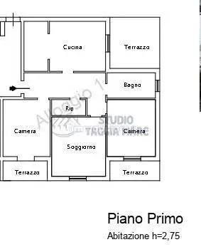 Villa a schiera via Privata Ciapin, Piani Ciapin, Cipressa - foto 4