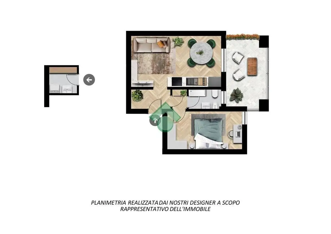 Bilocale via Innocente Bonfanti, Centro, Bosisio Parini - foto 2