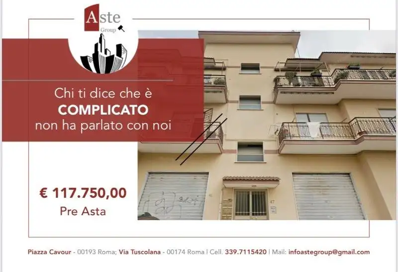 Appartamento in asta a Roma