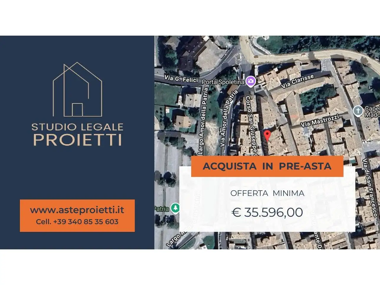 Appartamento in asta a Leonessa